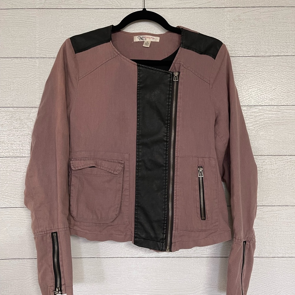 Moto Style Fall Jacket - Picture 3 of 7